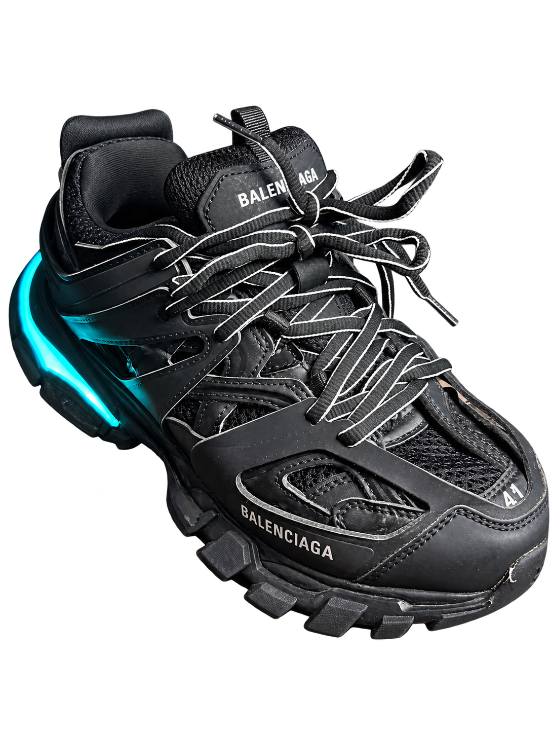 Track LED / Black — outer side (retouched photograph)